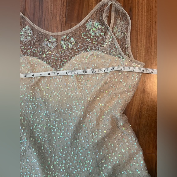 NWT ASOS Flapper Girl 20s style beaded Dress, Drop waist formal dress - Picture 14 of 16